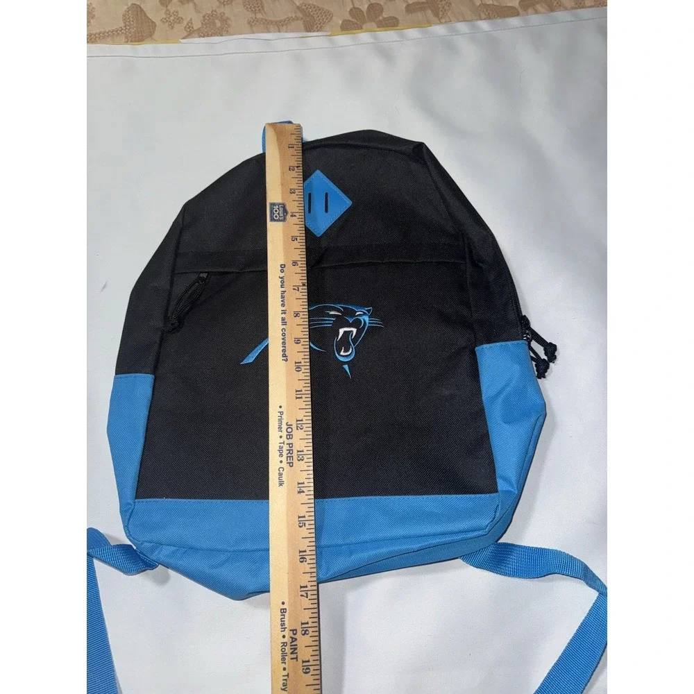 Carolina Panthers‎ Schoolbag Travel Backpack, Embroidered front Euc